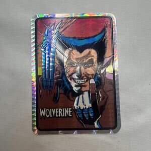 Wolverine X-Men 1992 Marvel Vending Machine Prism Sticker Kodak Wolverine Rare